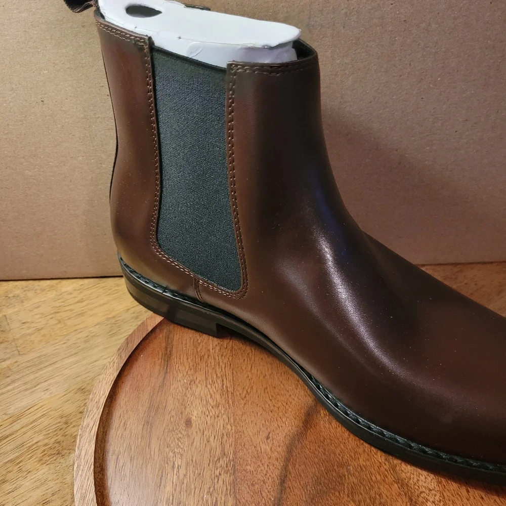 Alfani Men's Dark Brown Luka Boots Size 8.5 M